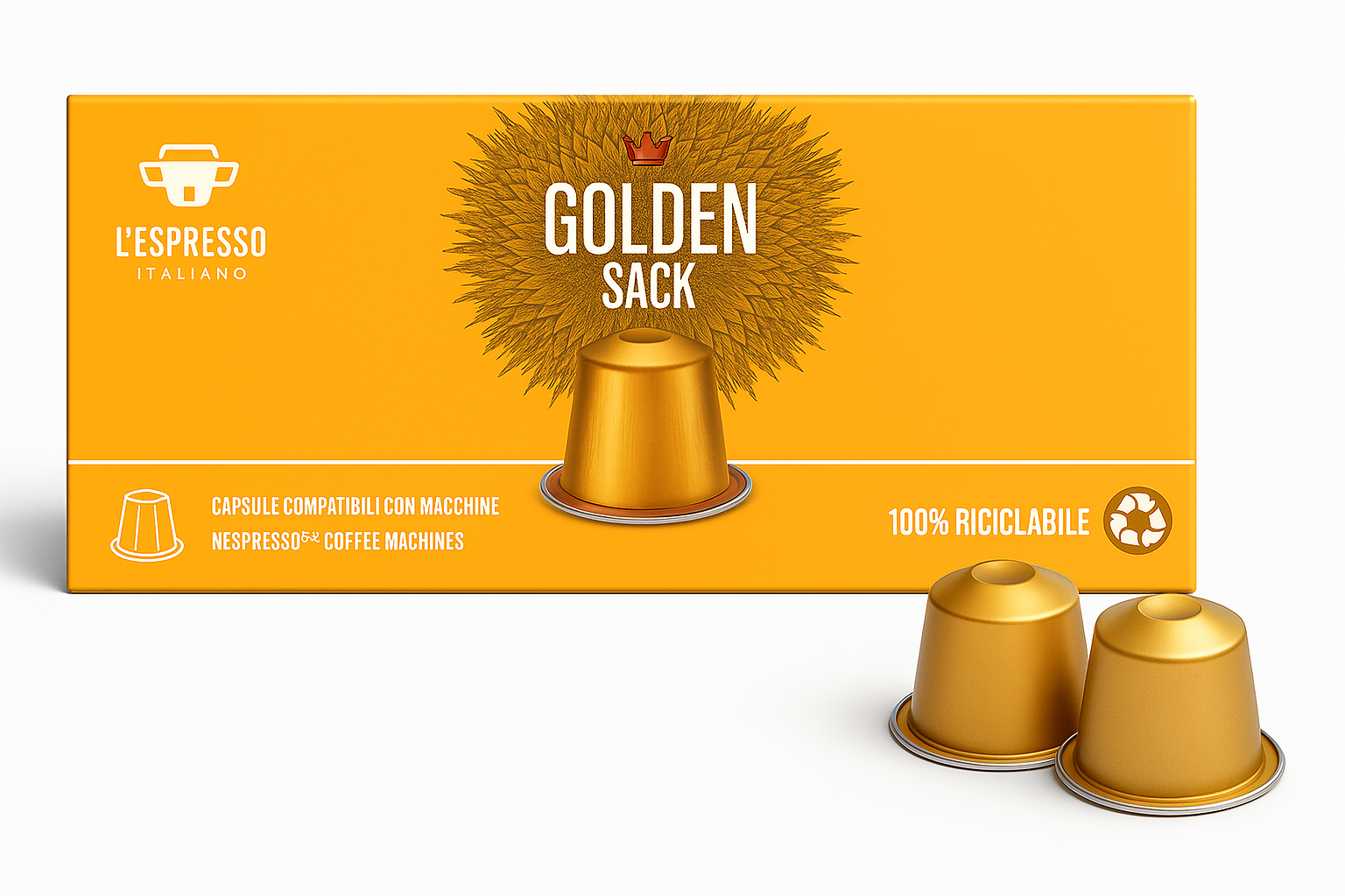 GOLDEN SACK Compatible NESPRESSO