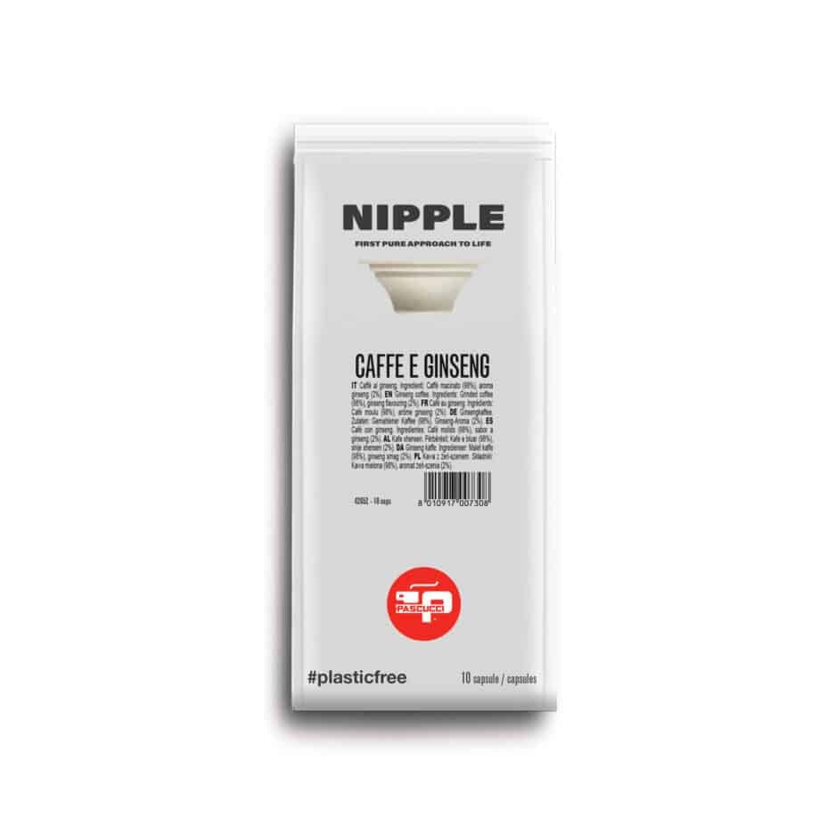 Café et GINSENG BIO pour Systéme NIPPLE