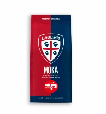 Cagliari Calcio Café Moulu pour moka 250 g