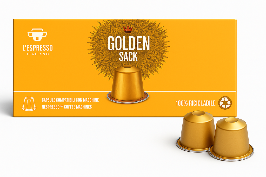 GOLDEN SACK Compatible NESPRESSO